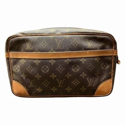 Pre-owned Louis Vuitton Brown Clutch Bag ()