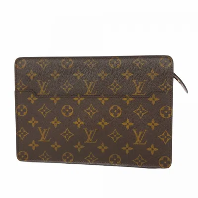 Pre-owned Louis Vuitton Brown Clutch Bag ()