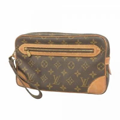 Pre-owned Louis Vuitton Brown Clutch Bag ()