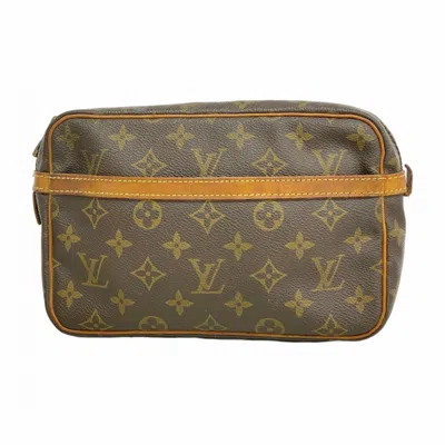 Pre-owned Louis Vuitton Brown Clutch Bag ()