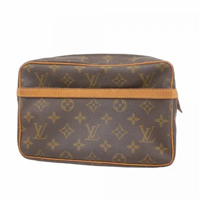 Pre-owned Louis Vuitton Brown Clutch Bag ()
