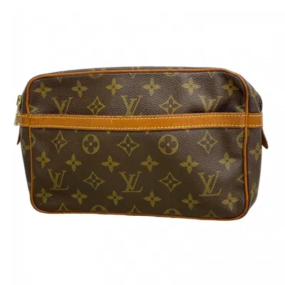 Pre-owned Louis Vuitton Brown Clutch Bag ()