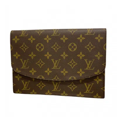 Pre-owned Louis Vuitton Brown Clutch Bag ()