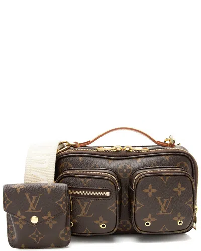 Pre-owned Louis Vuitton Brown Coated Canvas