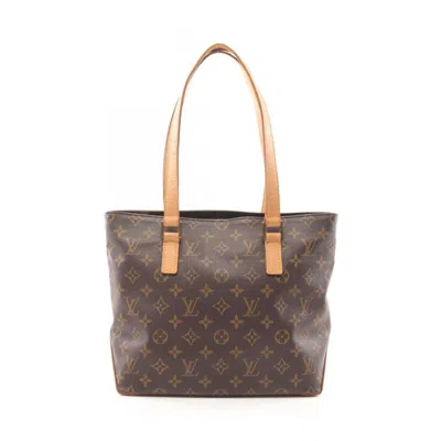 Pre-owned Louis Vuitton Brown Coated Canvas Leather Shoulder Bag ()