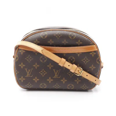 Pre-owned Louis Vuitton Brown Coated Canvas Leather Shoulder Bag ()