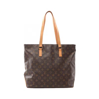 Pre-owned Louis Vuitton Brown Coated Canvas Leather Tote Bag ()