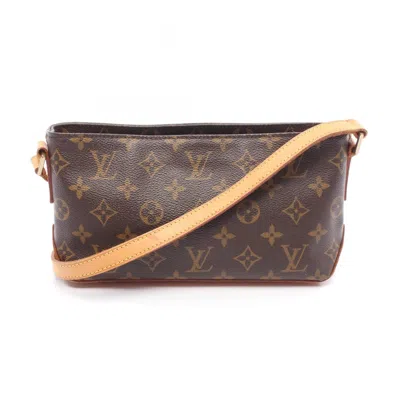 Pre-owned Louis Vuitton Brown Coated Canvas Monogram Pvc Leather Shoulder Bag ()