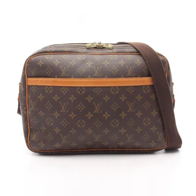 Pre-owned Louis Vuitton Brown Coated Canvas Monogram Pvc Leather Shoulder Bag ()