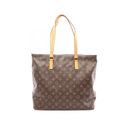 Pre-owned Louis Vuitton Brown Coated Canvas Monogram Pvc Leather Tote Bag ()