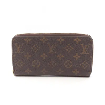 Pre-owned Louis Vuitton Brown Coated Canvas Monogram Pvc Long Wallet (bi-fold) ()