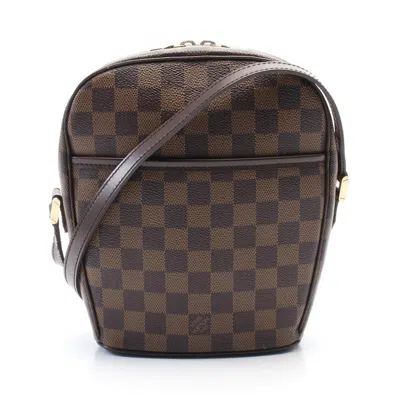 Pre-owned Louis Vuitton Brown Coated Canvas Pvc Leather Damier Canvas Shoulder Bag ()