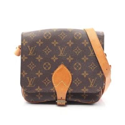 Pre-owned Louis Vuitton Brown Coated Canvas Pvc Leather Monogram Shoulder Bag ()
