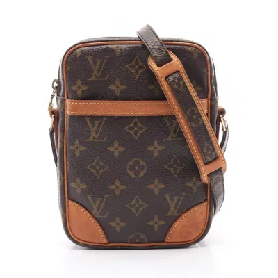 Pre-owned Louis Vuitton Brown Coated Canvas Pvc Leather Monogram Shoulder Bag ()