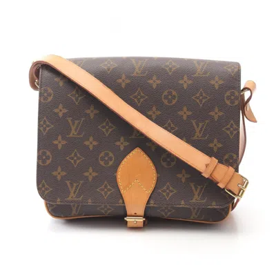 Pre-owned Louis Vuitton Brown Coated Canvas Pvc Leather Monogram Shoulder Bag ()