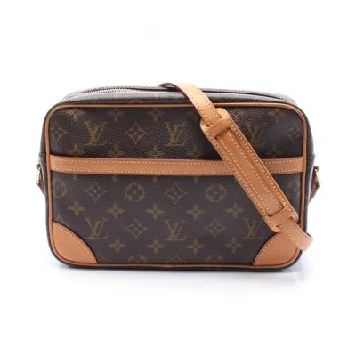 Pre-owned Louis Vuitton Brown Coated Canvas Pvc Leather Monogram Shoulder Bag ()