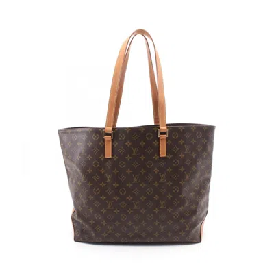 Pre-owned Louis Vuitton Brown Coated Canvas Pvc Leather Monogram Tote Bag ()