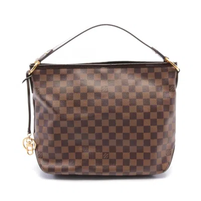 Pre-owned Louis Vuitton Brown Coated Canvas Pvc Leather Shoulder Bag ()