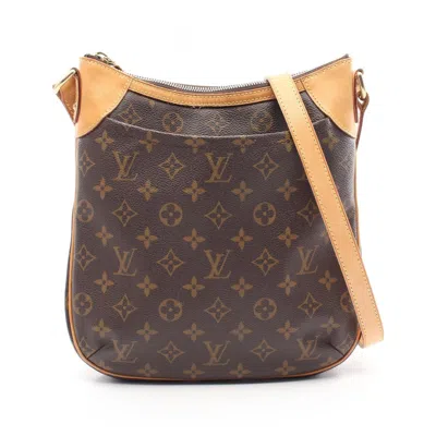 Pre-owned Louis Vuitton Brown Coated Canvas Pvc Leather Shoulder Bag ()