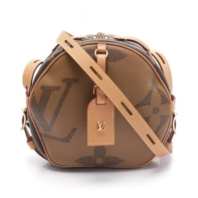 Pre-owned Louis Vuitton Brown Coated Canvas Pvc Leather Shoulder Bag ()