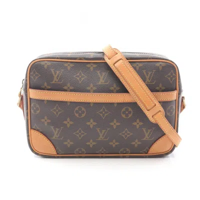 Pre-owned Louis Vuitton Brown Coated Canvas Pvc Leather Shoulder Bag ()