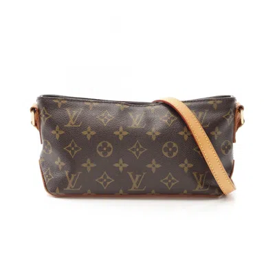 Pre-owned Louis Vuitton Brown Coated Canvas Pvc Leather Shoulder Bag ()