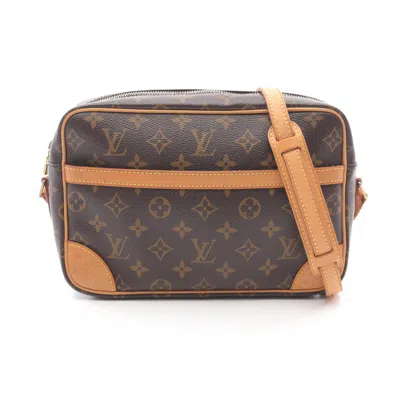 Pre-owned Louis Vuitton Brown Coated Canvas Pvc Leather Shoulder Bag ()