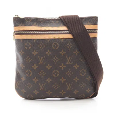 Pre-owned Louis Vuitton Brown Coated Canvas Pvc Leather Shoulder Bag ()