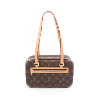 Pre-owned Louis Vuitton Brown Coated Canvas Pvc Leather Shoulder Bag ()