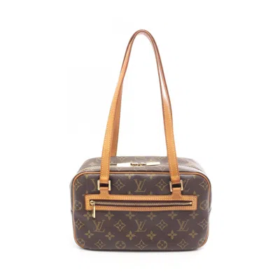 Pre-owned Louis Vuitton Brown Coated Canvas Pvc Leather Shoulder Bag ()
