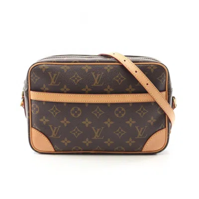 Pre-owned Louis Vuitton Brown Coated Canvas Pvc Leather Shoulder Bag ()