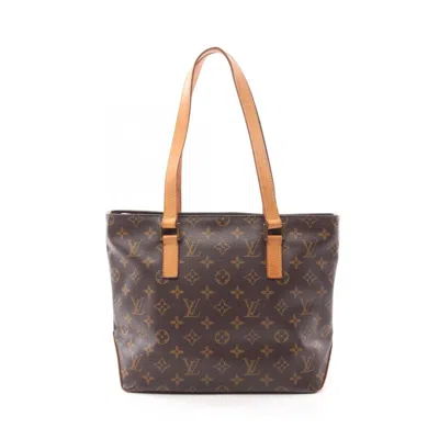 Pre-owned Louis Vuitton Brown Coated Canvas Pvc Monogram Leather Shoulder Bag ()