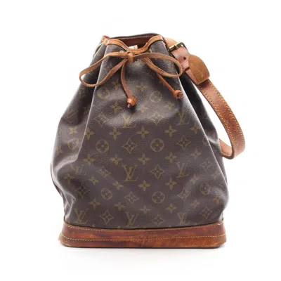 Pre-owned Louis Vuitton Brown Coated Canvas Pvc Monogram Leather Shoulder Bag ()