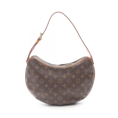 Pre-owned Louis Vuitton Brown Coated Canvas Pvc Monogram Leather Shoulder Bag ()