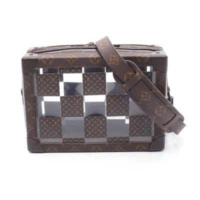 Pre-owned Louis Vuitton Brown Coated Canvas Pvc Shoulder Bag ()