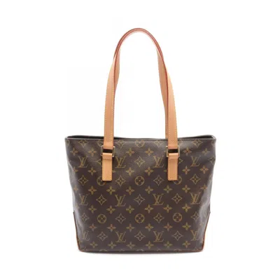 Pre-owned Louis Vuitton Brown Coated Canvas Shoulder Bag ()