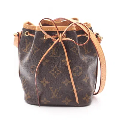 Pre-owned Louis Vuitton Brown Coated Canvas Shoulder Bag ()