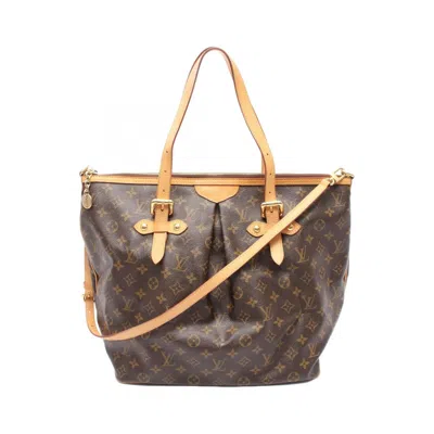 Pre-owned Louis Vuitton Brown Coated Canvas Shoulder Bag ()