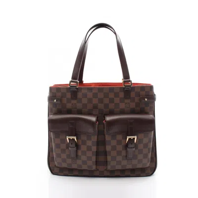 Pre-owned Louis Vuitton Brown Coated Canvas Tote Bag ()