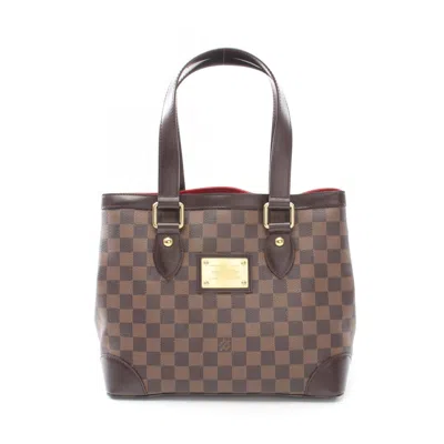 Pre-owned Louis Vuitton Brown Coated Canvas Tote Bag ()