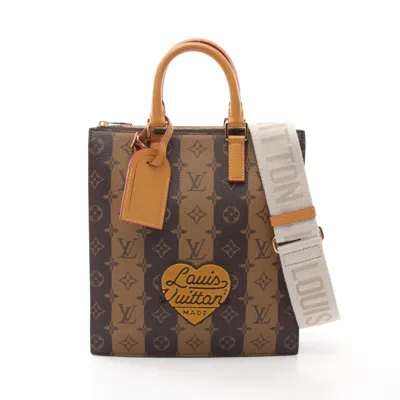 Pre-owned Louis Vuitton Brown Coated Canvas Tote Bag ()