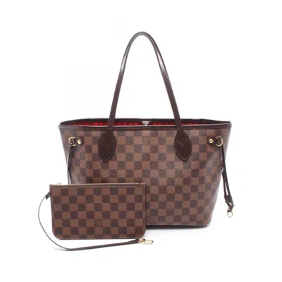 Pre-owned Louis Vuitton Brown Coated Canvas Tote Bag ()