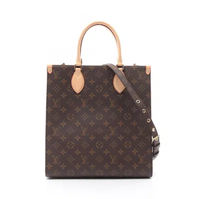 Pre-owned Louis Vuitton Brown Coated Canvas Tote Bag ()