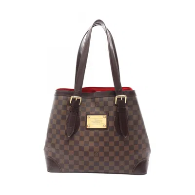 Pre-owned Louis Vuitton Brown Coated Canvas Tote Bag ()
