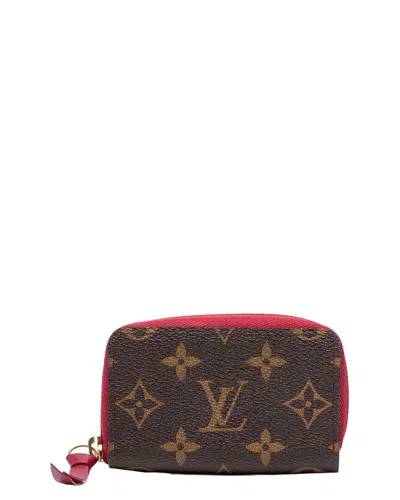 Pre-owned Louis Vuitton Brown Coated/waterproof Canvas Card Case M61299 (authentic Pre-  Loved)