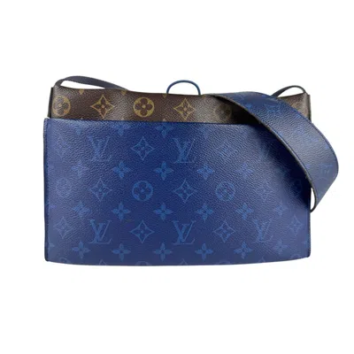 Pre-owned Louis Vuitton Brown Cobalt Monogram Monogram Shoulder Bag ()