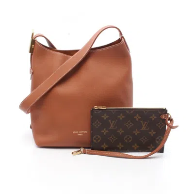 Pre-owned Louis Vuitton Brown Cognac Leather Shoulder Bag ()