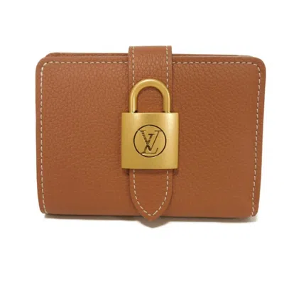 Pre-owned Louis Vuitton Brown Cognac Leather Wallet (bi-fold) ()
