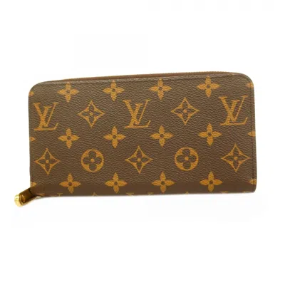 Pre-owned Louis Vuitton Brown Coquelicots Long Wallet (bi-fold) ()