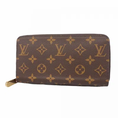 Pre-owned Louis Vuitton Brown Coquelicots Long Wallet (bi-fold) ()